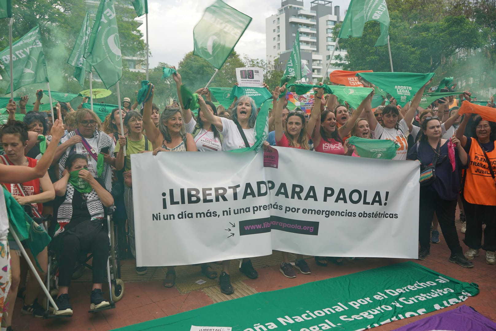 PAOLA LIBRE, Paola en el Encuentro
