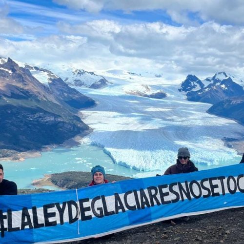 LOS GLACIARES NO SE TOCAN